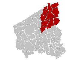 Mapa esquemático de la región