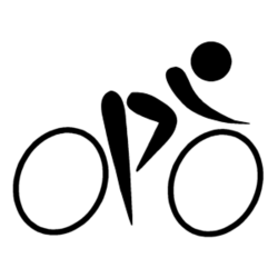 Representación gráfica del ciclismo en los Juegos Olímpicos
