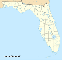 Mapa de localización de Orlando en Florida