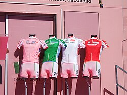 Las maglias del Giro de Italia 2011