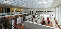 Interior del Museo de las Bellas Artes André Malraux