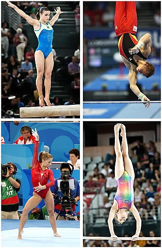 Aparatos de gimnasia artística