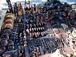 Mercado de artesanías en Lilongüe