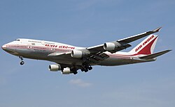 Avión en vuelo
