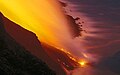 Isla de Stromboli en las Eolias