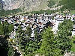 Paisaje alpino característico de la región