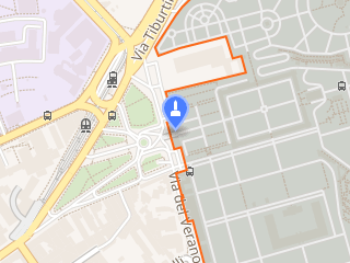 Plano y mapa detallado del Cementerio comunal monumental Campo Verano