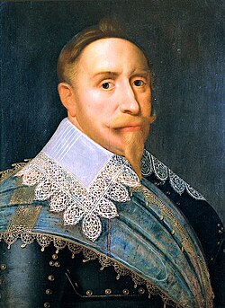 Retrato del rey Gustavo II Adolfo