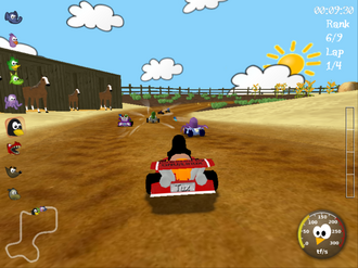 Videojuegos de conducción.