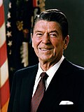 Ronald Reagan y George H. W. Bush