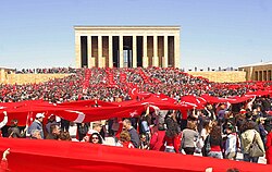 Mausoleo de Mustafa Kemal Atatürk en Ankara