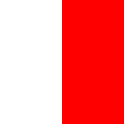 Banderas de señales para la letra H