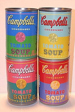 Latas de sopa Campbell conmemorativas