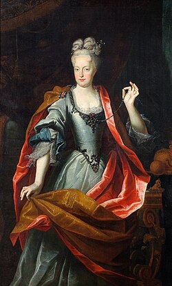 Retrato de Isabel Cristina de Brunswick-Wolfenbüttel