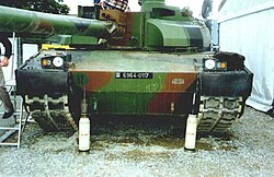 El carro de combate AMX-56 Leclerc utiliza blindaje compuesto