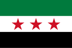 Bandera oficial de Siria en el contexto de los Juegos Olímpicos
