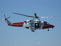 Un helicóptero AgustaWestland AW139