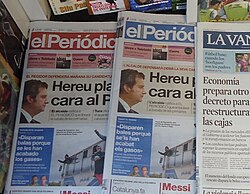 Cabeceras de El Periódico