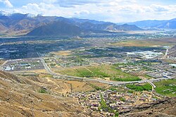 Valle tibetano de Lhasa