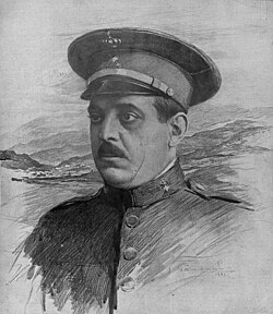 Retrato del General Sanjurjo ilustrado en la revista La Esfera en 1921