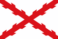 Bandera de la Cruz de Borgoña