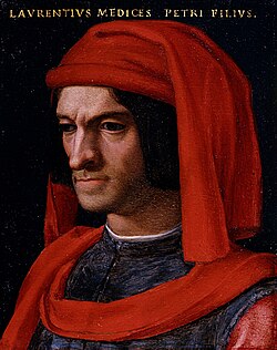 Retrato de Lorenzo de Médici obra del taller de Agnolo Bronzino