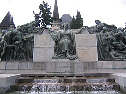 Monumento a la Unión Telegráfica Internacional en Berna