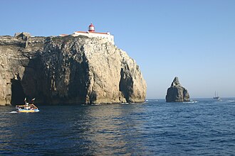 Vista general del Cabo de San Vicente