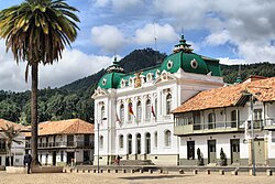 Vista panorámica e ilustración general de Zipaquirá