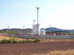 Estación de bombeo del oleoducto Cartagena - Puertollano