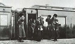 Representación histórica de la Stavka