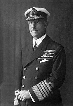 Retrato del almirante John Jellicoe