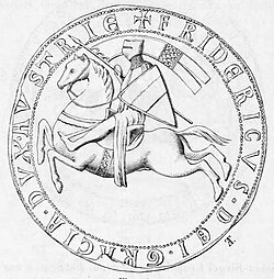 Sello histórico del duque Federico II