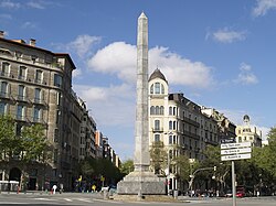 Obelisco de la avenida Diagonal