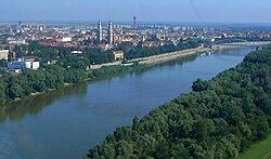 Szeged y el río Tisza