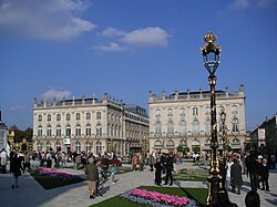 Vista de la Plaza Stanislas