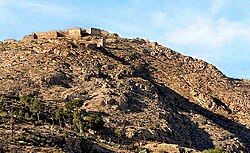 Restos del castillo de Orihuela