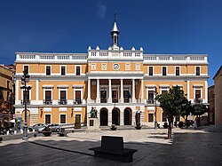 Palacio municipal de la ciudad de Badajoz, España