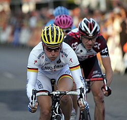 Fabian Wegmann con la camiseta de campeón de Alemania