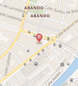 Mapa de ubicación de la Torre Bizkaia en Bilbao
