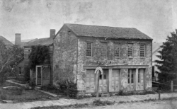 La casa de Delaware en la que Hayes pasó su infancia.