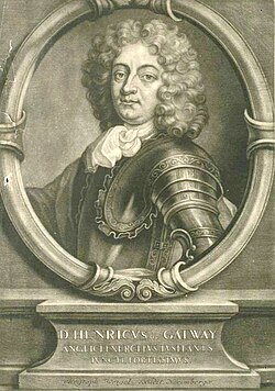 Retrato de Henri de Massue, I conde de Galway