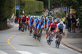 Detalle de la competición en el Campeonato Mundial de Ruta de 2017