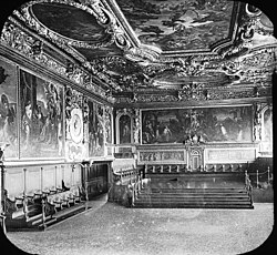 Interior de la Sala del Senado
