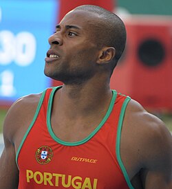 Retrato de Nelson Évora