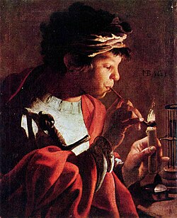 Muchacho con pífano de Hendrick Jansz Terbrugghen