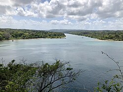 Vista panorámica del río Chagres