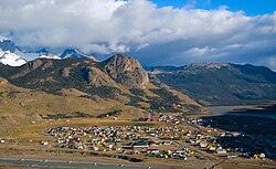 Paisaje montañoso de El Chaltén