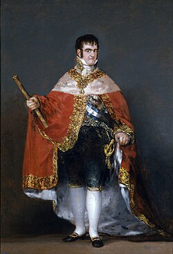 Retrato del Rey Fernando VII