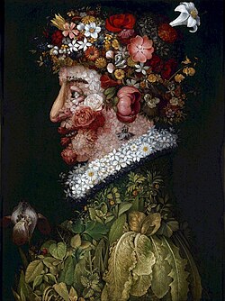 Primavera, pintura alegórica de Giuseppe Arcimboldo